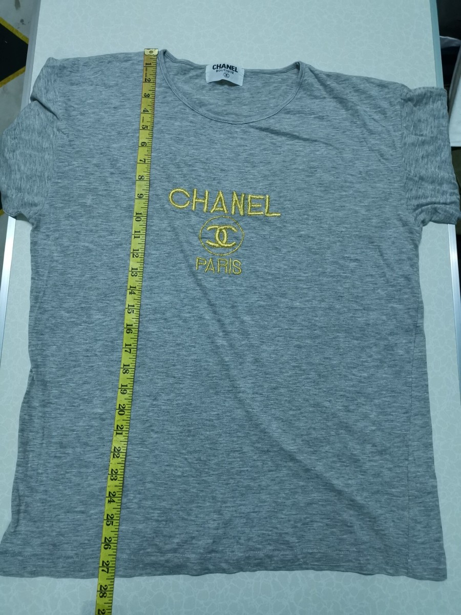 トップス 90s vintage CHANEL BOUTIQUE Stripe Tee s-l1200.jpg
