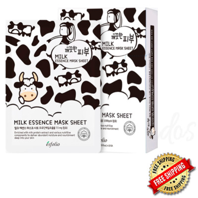 Esfolio Pure Skin Essence Mask Sheet 10 PC, Made in Korea (Pick From 16 Scent)