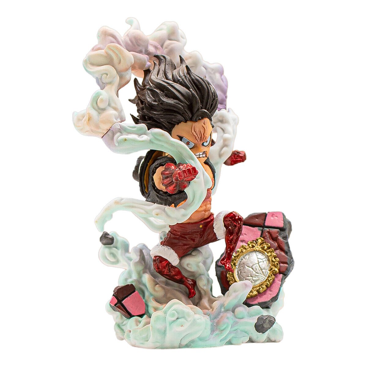  RJDJBF 16cm Japanese Anime One Piece The Snake Man Luffy Snake  Fist Snakeman One Piece Monkey D Luffy 4 Gears Figure PVC Collectible  Ornaments Action Doll : Toys & Games