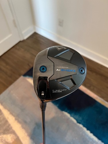 Left Handed Callaway Ai SMOKE TI 340 13.5* Mini Driver W/ Ventus TR 6S