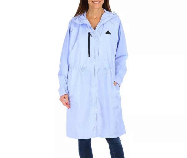 Adidas Full zip City Escape Windbreaker Coat Hood Jacket Women's