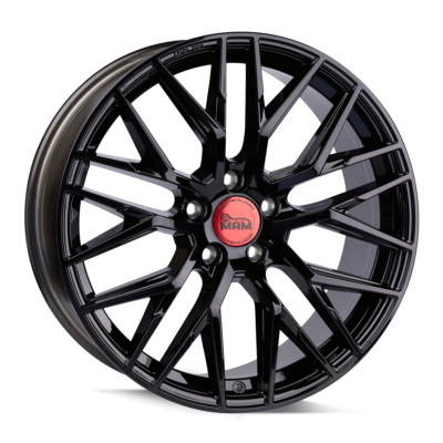 17 Zoll MAM RS4 5x114,3 ET45 Alufelgen BLACK PAINTED