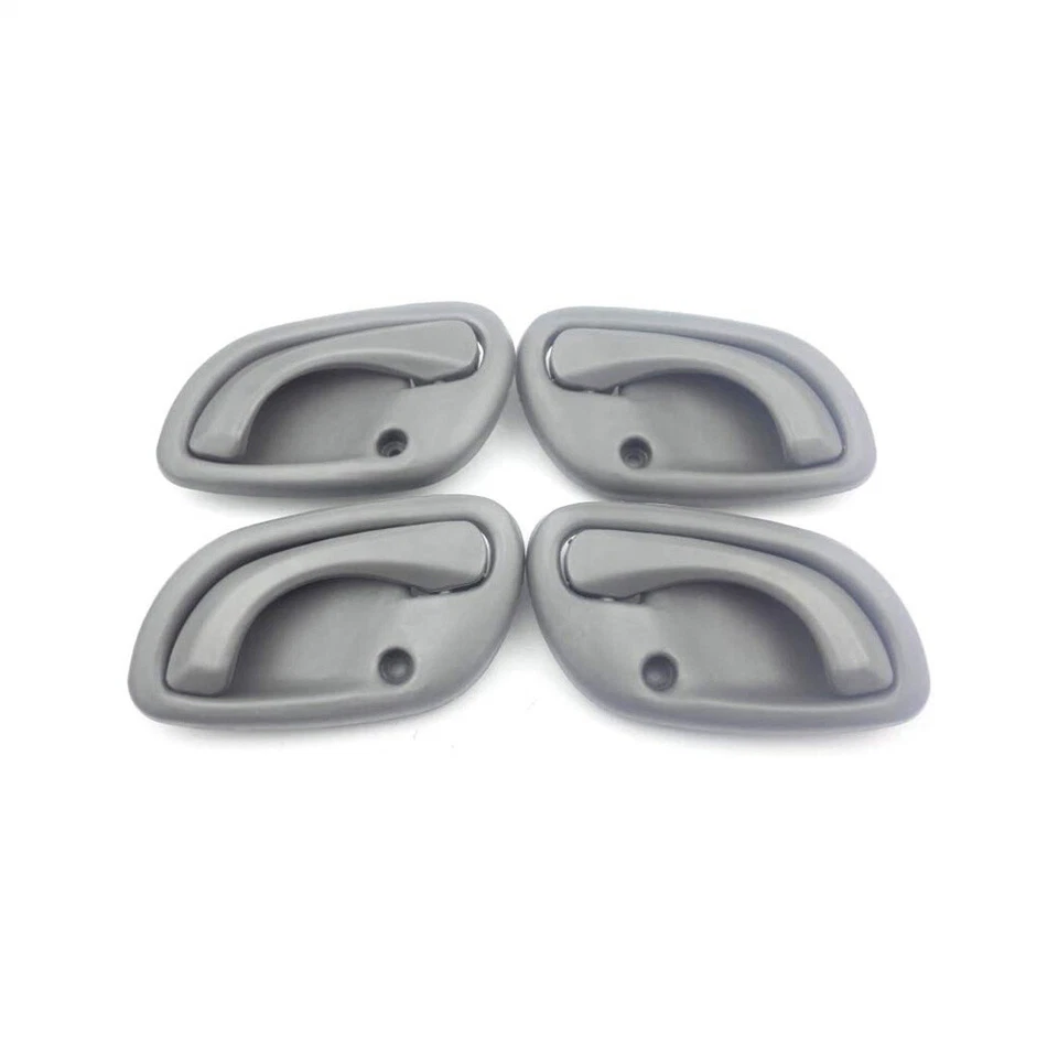 4Pcs Gray Inner Door Handle For Suzuki Grand Vitara 1999-2005 Esteem 1995-2002 — 第 2/4 张图片