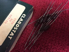 VC3D 50 OHM    3 WATT       CLAROSTAT THROUGH HOLE RESISTOR  8  PCS