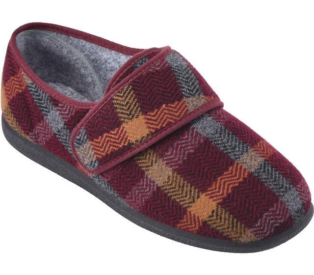 Mens slippers in wide hotsell sizes