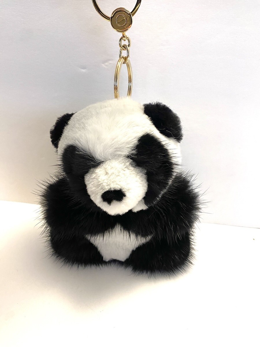 新品Loro Piana ロロピアーナ★ミンクキーホルダーＤ 新品Loro きつ Piana ロロピアーナ☆ミンクキーホルダーD - 小物
