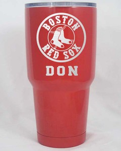 red sox yeti tumbler