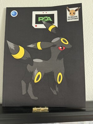 PSA Magazine 2024 September Volume No.6 Pokemon TCG (Umbreon