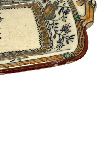 Antique Honfleur by Powell, Bishop & Stonier Oriental Ivory Serving Plate - Picture 9 of 14
