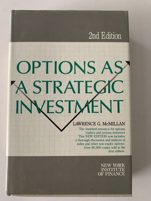 Options as a Strategic Investment Hardcover Lawrence G. McMillan