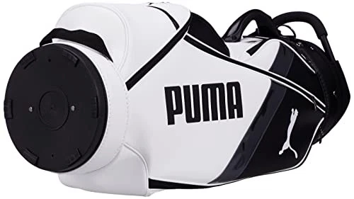 Bolsa de carrito de golf Puma Keiryo para hombre con bloqueo de color en Puma negro/blanco brillante Foto 4 de 4