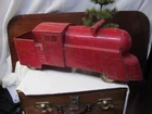 Vintage Marx 3000 Ride on Train Toy Pressed Steel 1950's