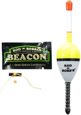 RBOB Rev-X RXD4 Day/Nite Pencil Float 7/8'' w/ 2 Lightsticks & Bobber Stop