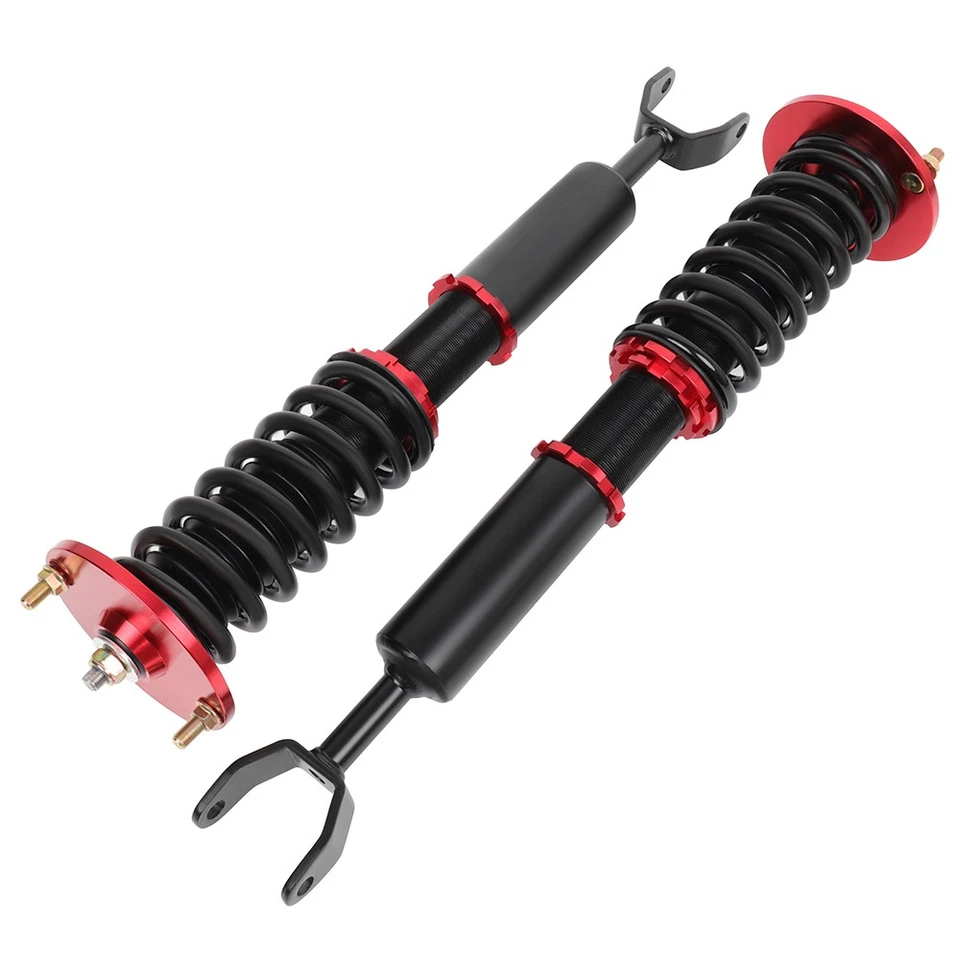 For 1992-2001 Honda Prelude Suspension Springs Red Kit Adj Height Coilovers 4pcs Foto 3 de 4
