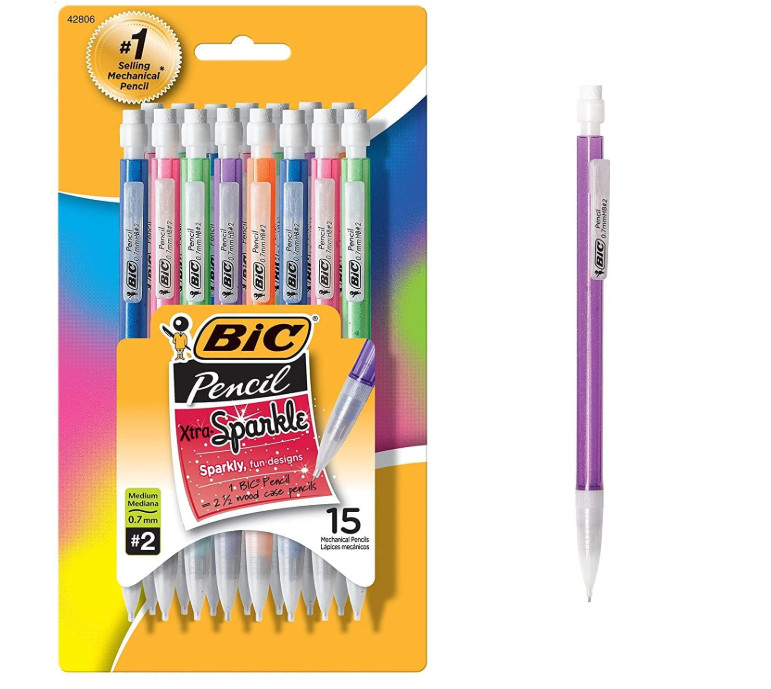 S With Erasers, Medium Point (0.7mm),