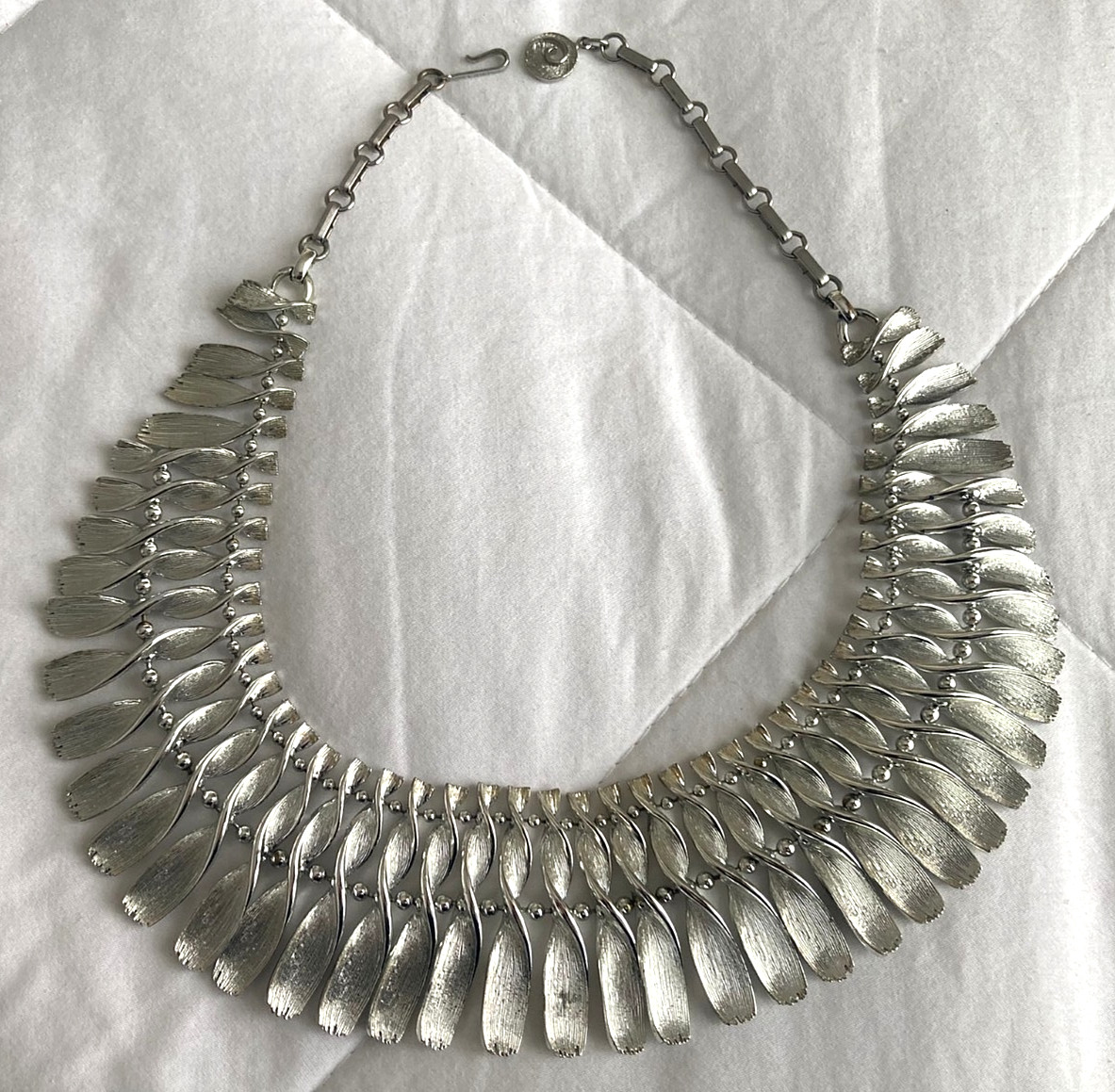 Vintage Signed LISNER Collar Statement NECKLACE B… - image 13