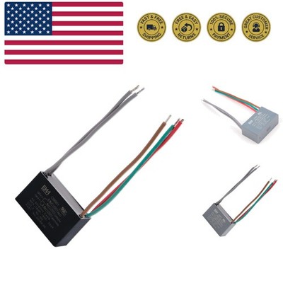 1Pcs Ceiling Fan Capacitor 5 Wire 2.5uf+3.5uf+4uf 250V 300V AC 50/60Hz