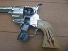 Vintage Mattel  FANNER 50 Diecast CAP GUN w/FANNER 50 Leather Holster & 4 Bullet — photo 4
