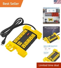 Surge Protector Heavy Duty Power Strip - 10 Outlets, 2700J & USB Charging Ports