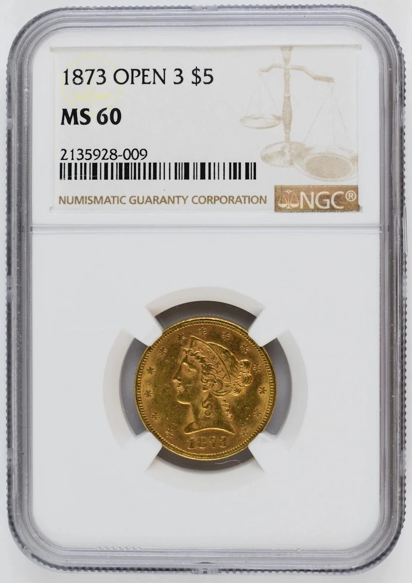1873 Year Half Eagle $5 US Gold Coins (Pre - 1933) for sale | eBay