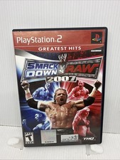WWE SmackDown vs. Raw 2007 (PlayStation 2 PS2) MINT CIB Complete & Tested