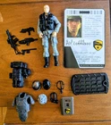 GI JOE Cobra NM/M 2009 Pit Commando Movie Complete, File Card, Stand Trooper