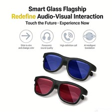 Wireless Bluetooth AI Smart Glasses AI Translator Headphone Language Translation