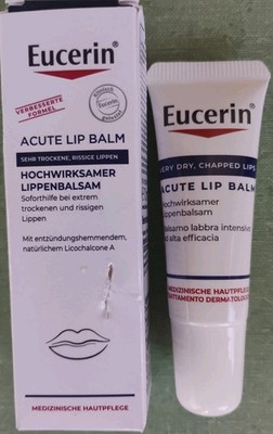 Eucerin Acute Lip Balm 10ml 0.33oz Exp 07/2028
