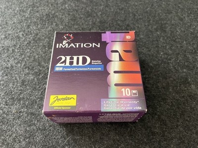 Karton mit 10 Disketten 3,5 2HD Imation von IBM neu versiegelt