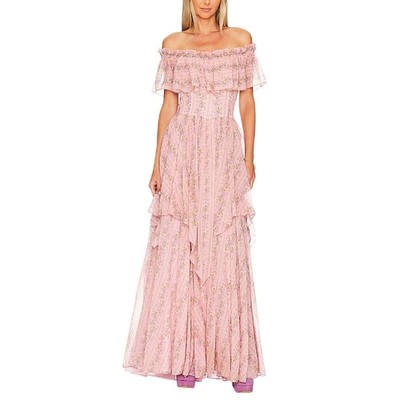 Loveshackfancy Floral Pink Noni Dress Size 2 NWT