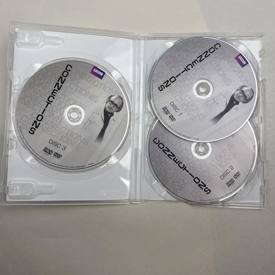 REGION 2 - Connections - James Burke  - BBC Complete Series - Case Broken - Image 3 of 4