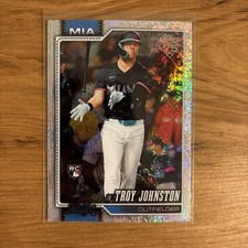 Troy Johnston RC 2026 Topps Series 1 #317 Sandglitter