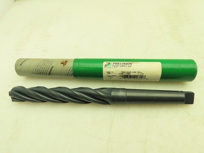 Precision Twist Drill PTD T400 4-Flute HSS 1-1/32'' Core Drill MT3 Taper Shank