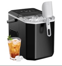 Silonn Ice Maker Countertop, Portable Ice Machine, Self Cleaning