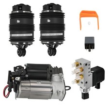 2x 2Pins Luftbalg Hinten + Kompressor + Ventilblock for Mercedes E-Klasse S211 2x 2Pins Luftbalg Hinten + Kompressor + Ventilblock for Mercedes E-Klasse S211