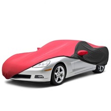 KAKIT Waterproof Car Cover Custom for Chevy Corvette 2005-2013 C6 Stingray