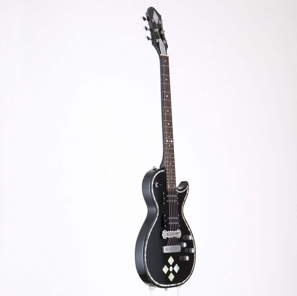 【11320】 ZEMAITIS C24SU BLACK Zemaitis Casimere Series C24SU Black Pearl Diamond Used Electric