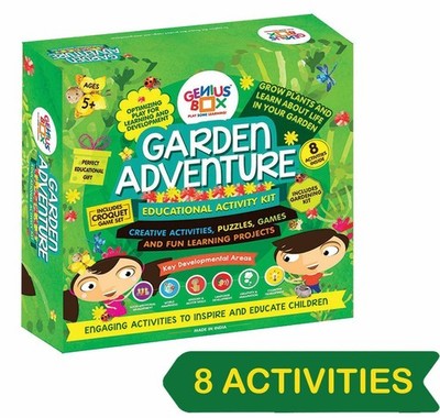Genius Box Garden Adventure STEM Toy for 5+YRS Age DIY Educational Activity Kit