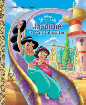 Jasmine Is My Babysitter (Disney Princess: Little Golden Book), Jordan, Apple, U