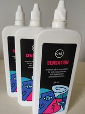 OTE Sensation Contact Lens Solution, 3-Pack Long Expiry Date May 2027