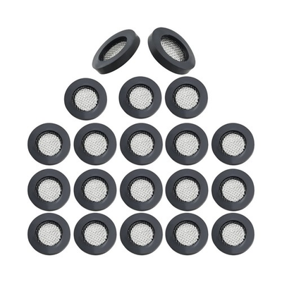 #ad 20pcs Stainless Steel Garden Hose Screen Filter Pressure Shower Head Washer ... $7.90