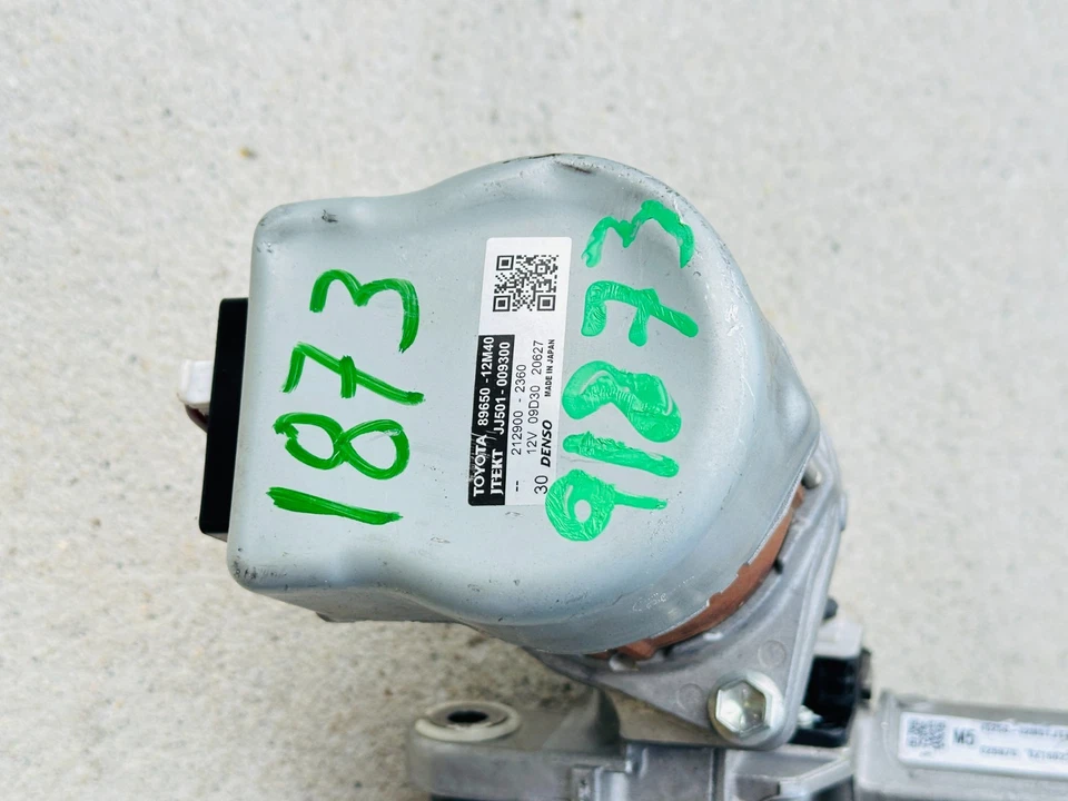2020-2023 TOYOTA COROLLA ELECTRIC POWER steering column MOTOR OEM 89650-12M40 - Image 3 of 4
