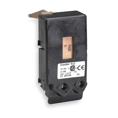 CONDOR USA, INC RU3J Under Voltage Relay, 240V AC, 60 Hz 3FWT3