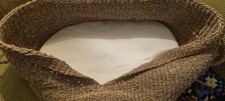 Artemis Handcrafted Natural Seagrass. Large Dog Bed