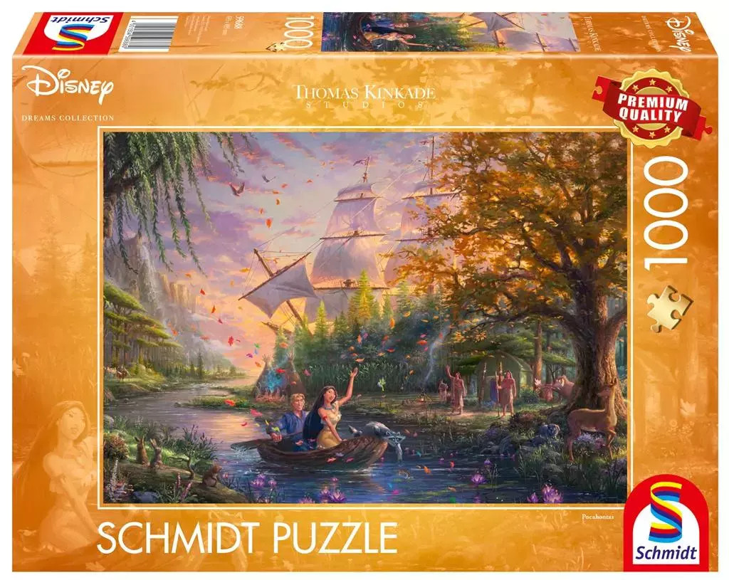 4001504596880 Puzzle PQ 1000 elementw Thomas Kinkade Pocahontas Schmidt 6190₽