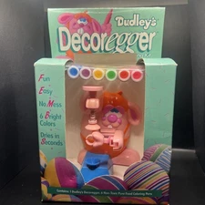 Vtg Dudley's Decoregger Easter Egg Decorating Kit 1990 Spearhead Ind NOS