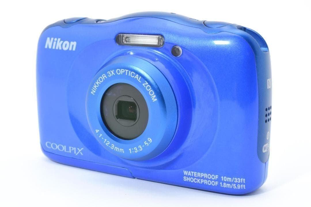 Nikon COOLPIX W100 青 Amazon.com : Nikon COOLPIX W100 (Blue) : Electronics