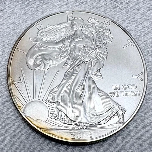 2014 1oz .999 fine silver American Silver Eagle ASE [B7]