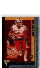 BYU College Football Card Zach Wilson Flux Rookie