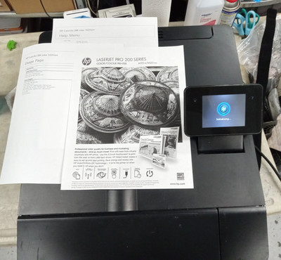 HP Laserjet Pro 200 M251NW Wireless Color Laser Printer 2606 PAGES (TESTED)